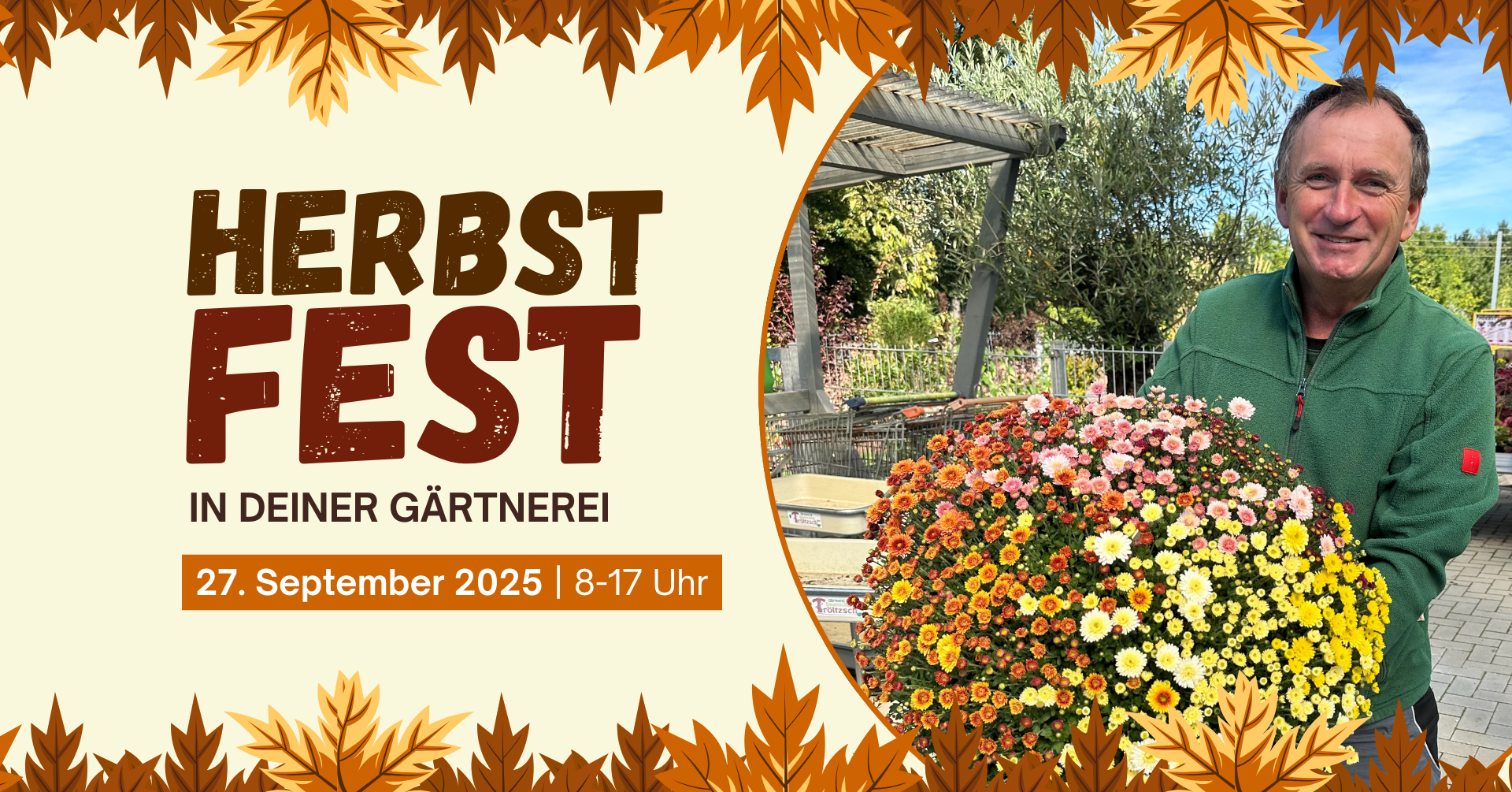 Herbstfest in Deiner Gärtnerei
