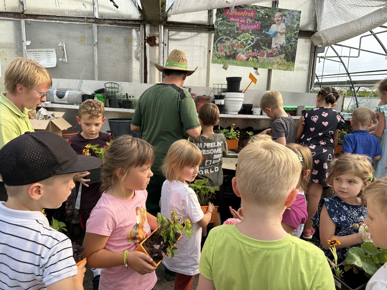 Zuckertütenfest, Schulanfang Matthias Tröltzsch Gärtnerei und Baumschule Tröltzsch Oelsnitz