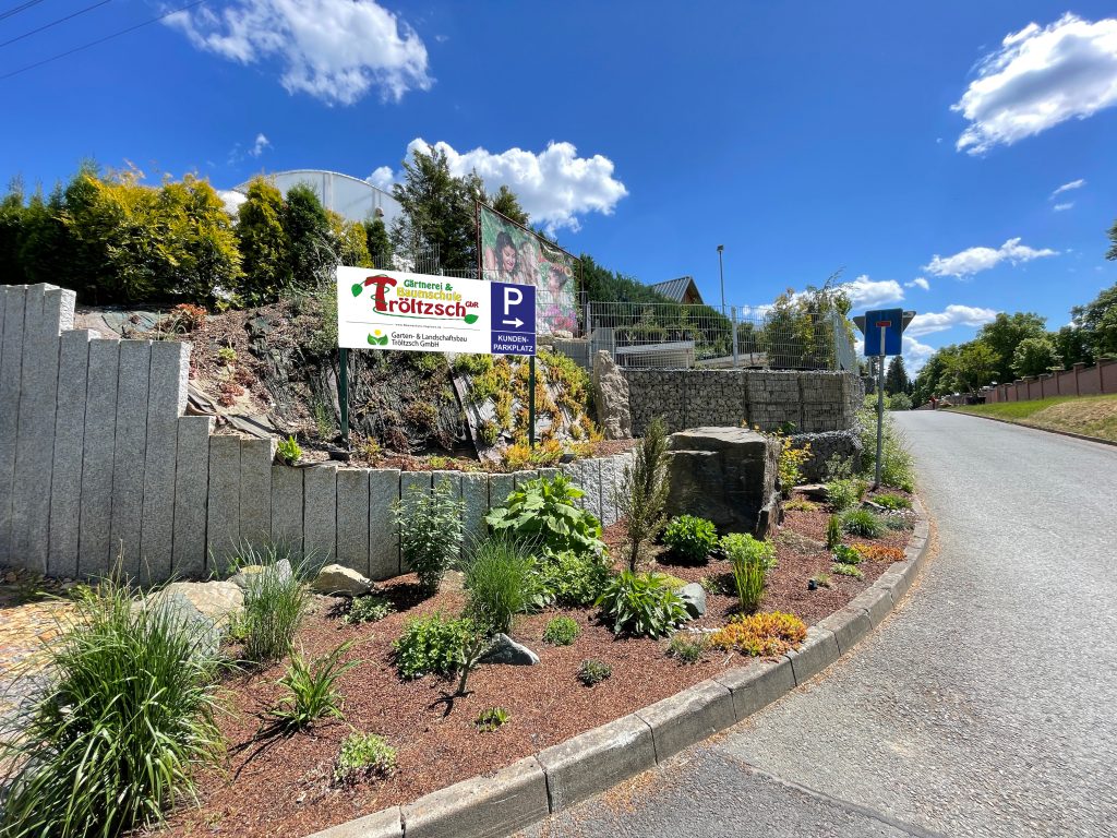 Gärtnerei & Baumschule Eingangsbereich