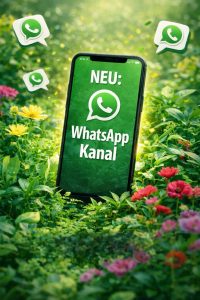 WhatsApp Kanal – immer aktuell informiert