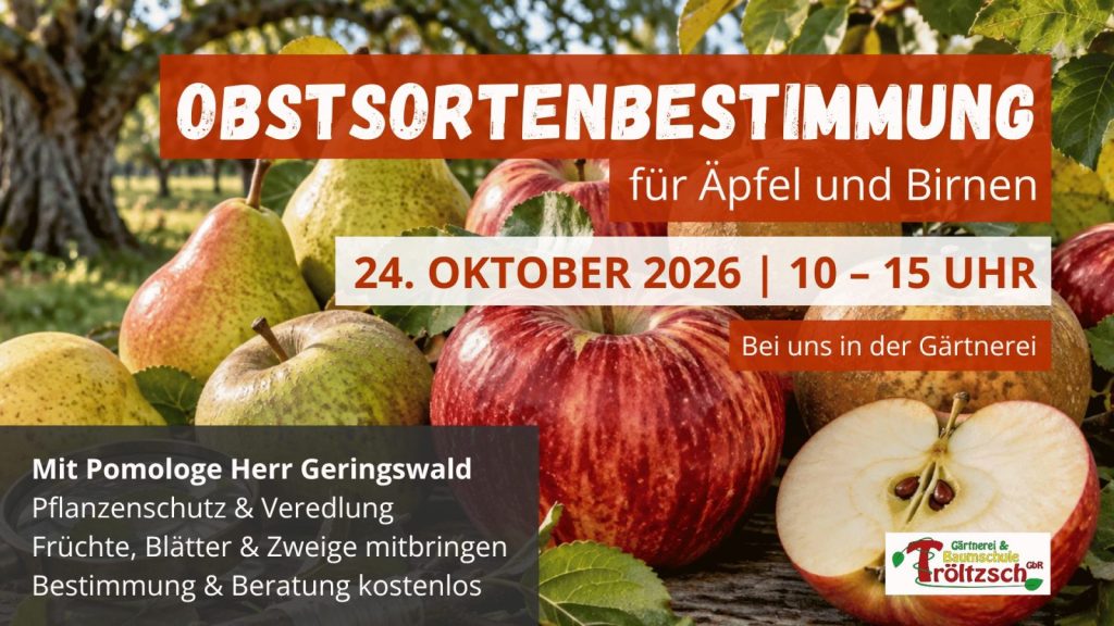 Obstsortenbestimmung & Beratung zu Pflanzenschutz und Veredlung