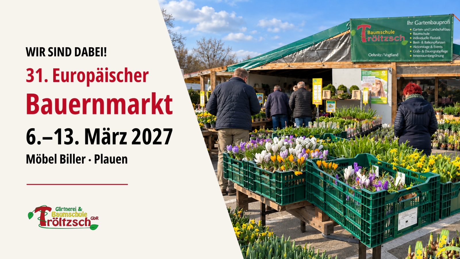 Tröltzsch beim 31. Europäischen Bauernmarkt in Plauen