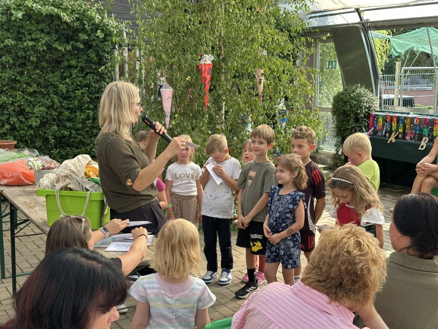 Zuckertütenfest, Schulanfang Matthias Tröltzsch Gärtnerei und Baumschule Tröltzsch Oelsnitz