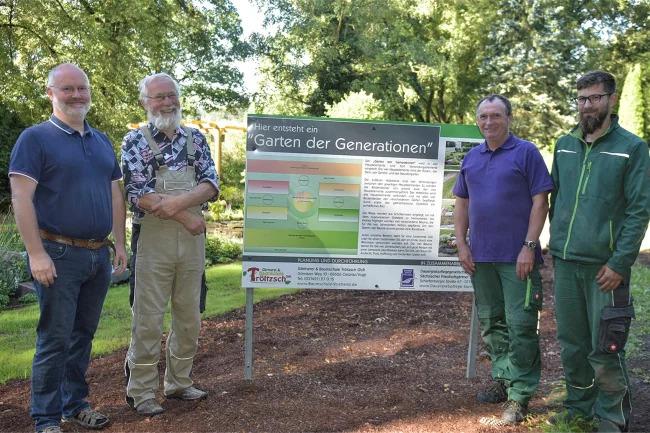 Was sich hinter dem neuen „Garten der Generationen“ auf dem Oelsnitzer Friedhof verbirgt